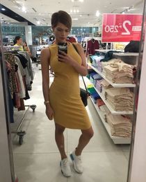 Women naked at work